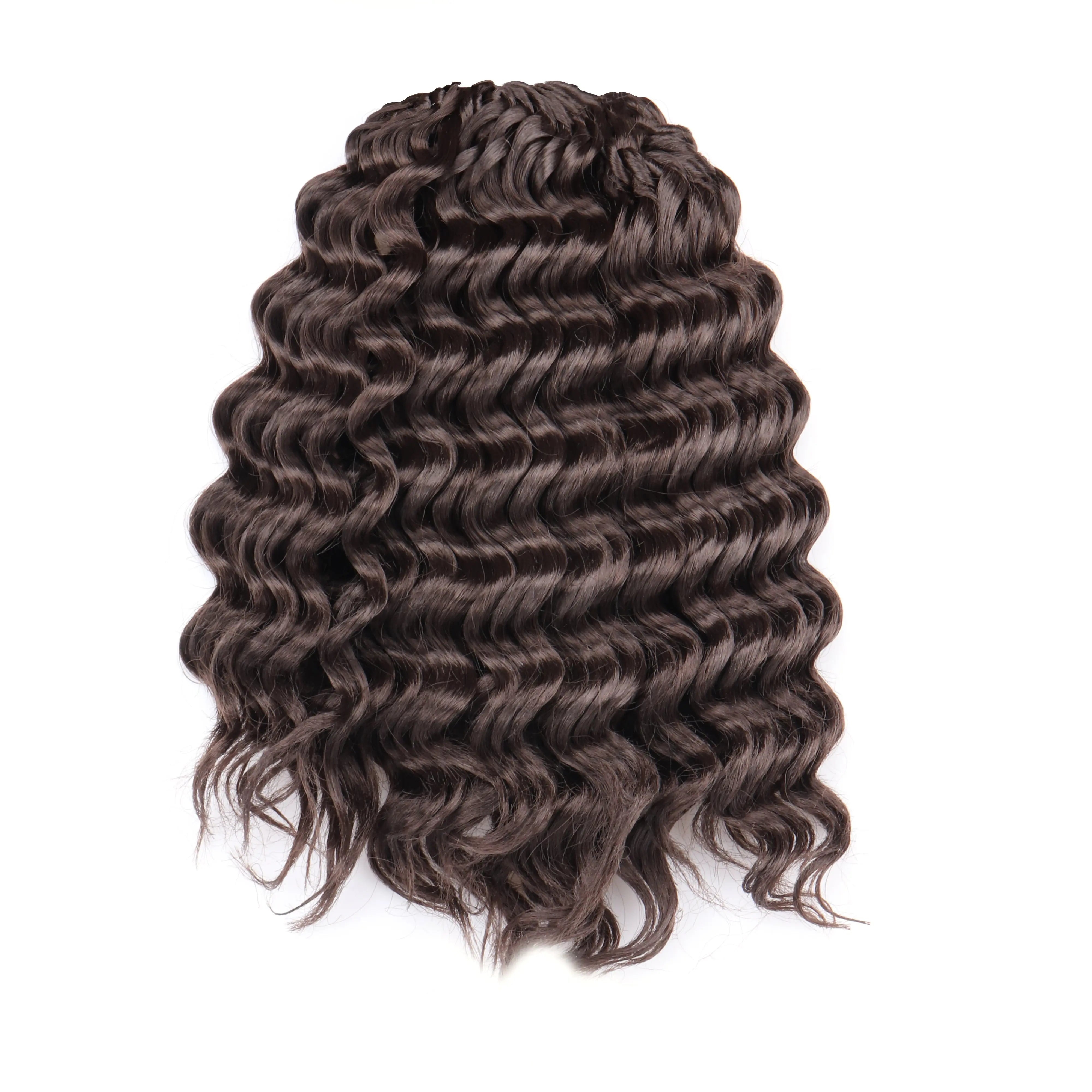 Clearance | Toyotress® Deep Wave Crochet Hair Pre-Looped Wavy Curly Crochet Synthetic Hair Extensions Toyotress